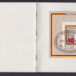 Bund Deutsche Post Geschenkheft mit Block 25 Jahre Bundesrepublik