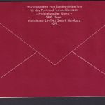 Bund Deutsche Post Geschenkheft mit Block 25 Jahre Bundesrepublik