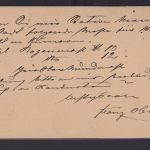 Österreich Ganzsache 2 Kr. Niemes Mimoň Tschechien Böhmen Kaiser Franz Joseph