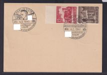 Deutsches Reich Zusammendruck Brief WHW selt. SST Berlin NO 18 Horst Wessel