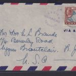 Curacao Niederlande Kolonien Zensur Brief Oranjestad Aruba EF 70cent Flugpost