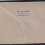 Elsaß Besetzung II. Weltkrieg EF 8 Pfg. Aufdruck Hindenburg Münsten n Logelbach