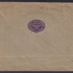 Großbritannien Privatganzsache King Edward ab London F.S nach Hamburg 148x124 mm