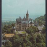 Ansichtskarte Aero Foto DDR Luftbildserie der Interflug Schloß Wernigerode SST