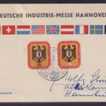 Bund Berlin Deutsche Industrie Messe Hanover 29.4.1956