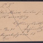 Österreich Ganzsache 2 Kreuzer ab Wieden Wien 18.11.1890