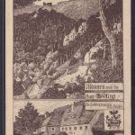 Österreich Verlag des Vereins Südmark mit Vignette mit blauem K2 Mödling