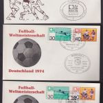 Fußball Weltmeisterschaft Bund 10 Briefe verschied. SSST Sport Festpreis 50,00