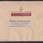 DDR Brief Ludwigslust mit 2x 24 Pfg. Persönlichkeiten auf Geschäftspapiere inter