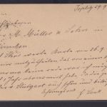 Österreich Ganzsache Kaiserreich Teplitz Schönau Tschechien München 1908