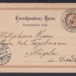 Österreich K2 Budin a.d. Eger Budyně nad Ohří Tschechien 2 Kr. Ganzsache Böhmen
