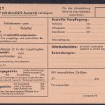 Ansichtskarte Anmeldungskarte Für Jugendherberge zum Ausfüllen Schule Lehrer
