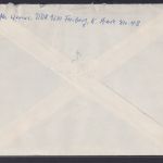 DDR R Brief EF Block 59 Luftpost Ausstellung Aerosozphilex Freiberg n Delingdorf