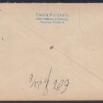DDR Brief Viererblock Zusammendruck 2516-1519 Luuftpostausstellung Interflug