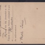 Neuseeland Ganzsache Queen Victoria 1p blau mit privatem Zudruck The Ganterburg