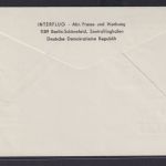 Flugpost airmail DDR Interflug Sonderflug Berlin Zürich Flughafen Schweiz