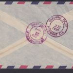 Nicaragua Flugpost Brief airmail Manaqua nach Piedmont California USA