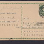 Österreich Ganzsache 5 Heller ab Krakau Krakow Polen nach Ostseebad Brunshaupten