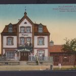 Ansichtskarte Bahnpost Zug 492 Allendorf Hessen Eder Fluss Hotel Restaurant Zum