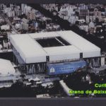 Ansichtskarte Fußballstadion Curitiba Brasilien Arena de Baixada