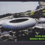 Ansichtskarte Fußballstadion Porto Alegre Brasilien Estadio Beira Rio