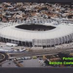 Ansichtskarte Fußballstadion Fortaleza Brasilien Estadio Castelao