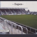 Ansichtskarte Fußballstadion Eupen Belgien Kehrwegstadion