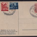 Deutsches Reich Privatganzsache PP 52 Nürnberg 27 Deutscher Philatelistentag