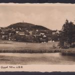Deutsches Reich Ansichtskarte mitt Sonderstmeple Wintersport Altenburg die alte