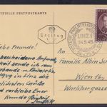 Österreich Philatelie attr. Sonderkarte Sonderkarte mit Abb. 3 Kreuzer Musik