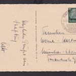 Besetzung II Weltkrieg Elsaß Hindenburg Aufdruck Sonderstemepl Strassburg