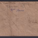 Besetzung Elsaß Eilboten Brief MIF Hindenburg Mülhausen nach Witznau Waldshut