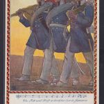 Ansichtskarte Wien n. Graz Soldaten Musiker Deutscher Schulverein Karte