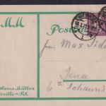 Ansichtskarte Reklame MM Matheus Müller Sektfabrik Eltville Künstlerkarte ab