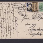 Ansichtskarte Bund Deutsche Böhmen Österreich Künstlerkarte See Vignette