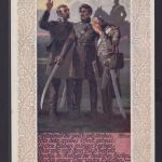 Ansichtskarte Verein Südmark Böhmen Österreich Deutsche Soldaten Gaspräch