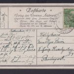Ansichtskarte Verein Südmark Böhmen Österreich Deutsche Soldaten im Feld Sign