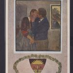 Ansichtskarte Österreich Deutsche Böhmen Künstler Paar
