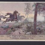 Ansichtskarte Österreich Deutsche Böhmen Künstler Vignette Die Freiheitskriege