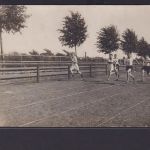 Ansichtskarte Fotokarte Nationales Sportfest 09.06.1918 Leichtathletik AK ohne