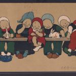 Ansichtskarte Künstlerkarte Kinder Spiel Spass Lachen Freude Vergnügen ab Paris