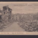 Ansichtskarte Longwy Haut Frankreich Kriegsschauplatz 1. Weltkrieg Rue Victor