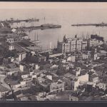 Ansichtskarte Alicante Spanien Hafen Schiffe Ortsansicht Vista General de Puerto
