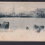 Ansichtskarte Genova Genua Italien Meer Hafen Schiffe