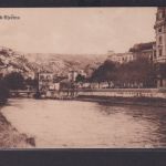 Ansichtskarte Susac Kroatien Rjecina Fluss Brücke Jugoslawien