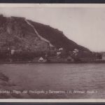Ansichtskarte Alicante Meer Strand Berge Spanien nach Hildesheim Niedersachsen