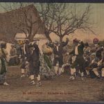 Ansichtskarte Valencia Tanz Brauchtum Tracht Musizieren Spanien nach Hildesheim
