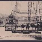 Ansichtskarte Marseille Frankreich Hafen Schwebefähre Schiffe