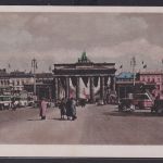 Ansichtskarte Künstlerkarte Berlin Hindenburg Platz Brandenburger Tor Serie