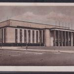 Ansichtskarte Künstlerkarte Berlin Deutschlandhalle Serie Pastell